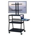 Vti Manufacturing VTI Manufacturing FPC4418E 42 in. Wide body cart ; TV flat panel w pull out shelf FPC4418E